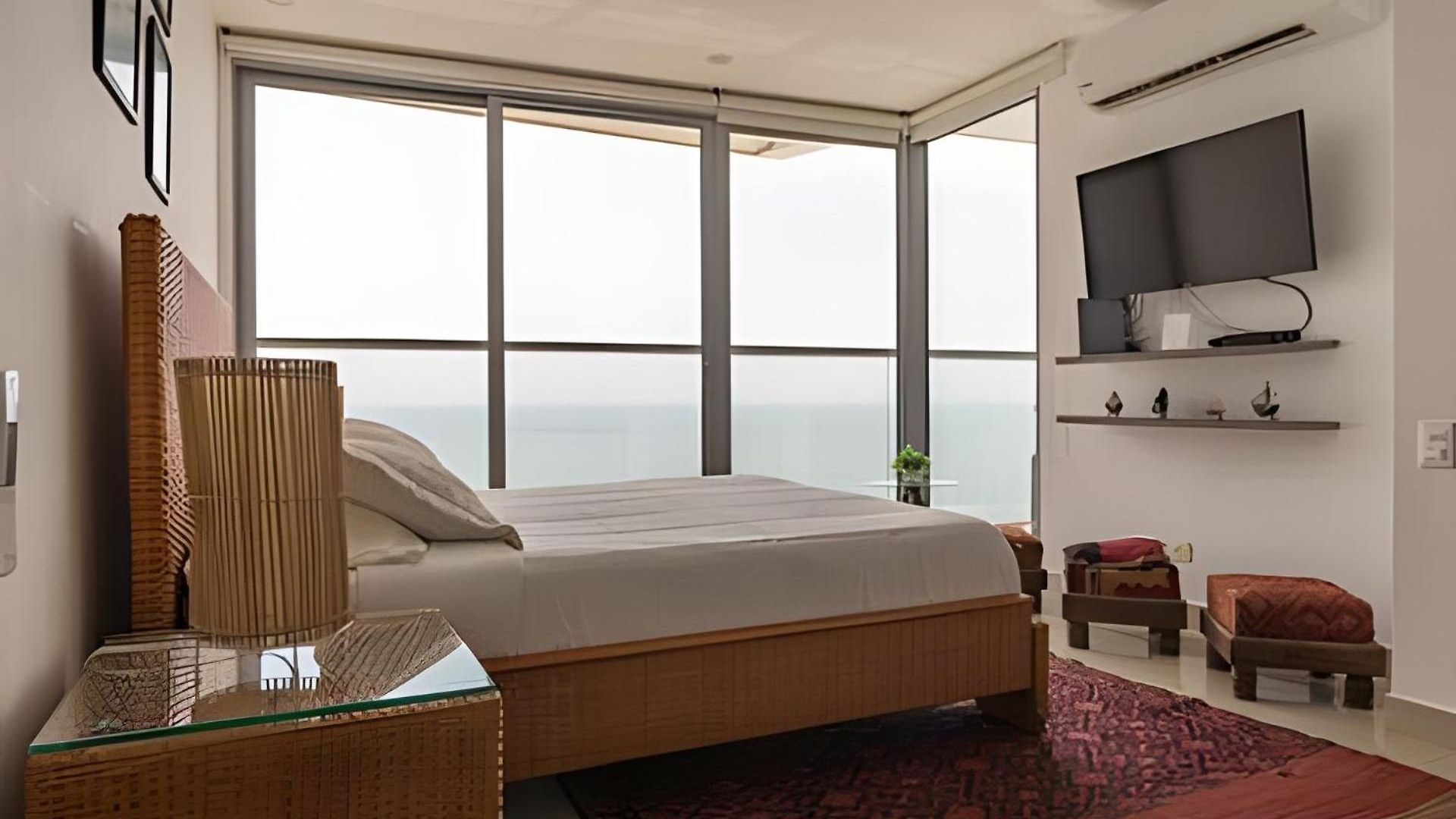 Lujoso Apto De 1 Habitación En Piso 14-morros * Cartagena