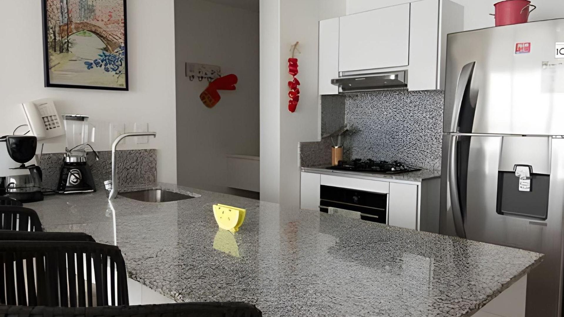 Lujoso Apto De 1 Habitación En Piso 14-morros Cartagena