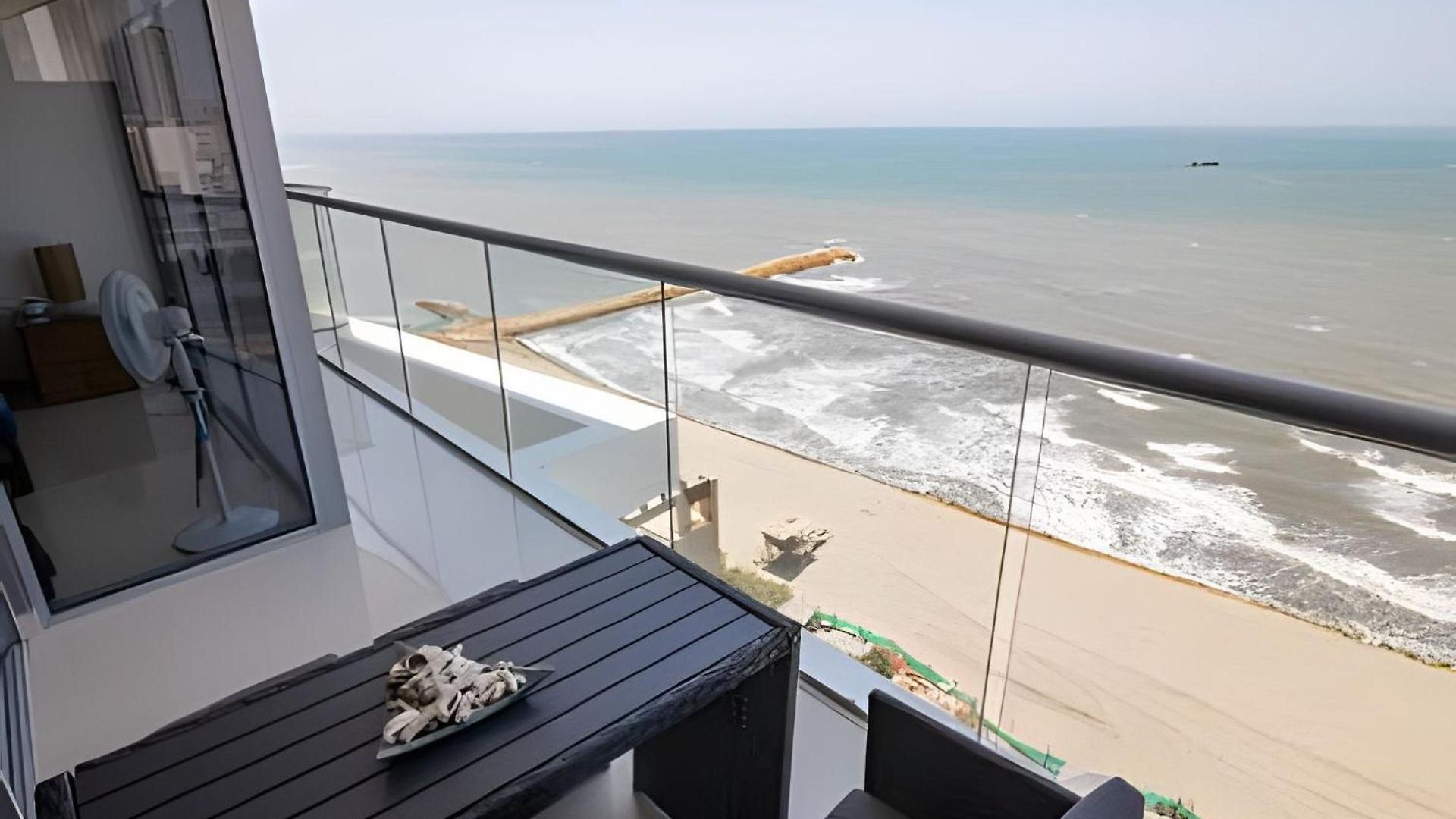 Apartamento Lujoso Apto De 1 Habitación En Piso 14-morros Cartagena
