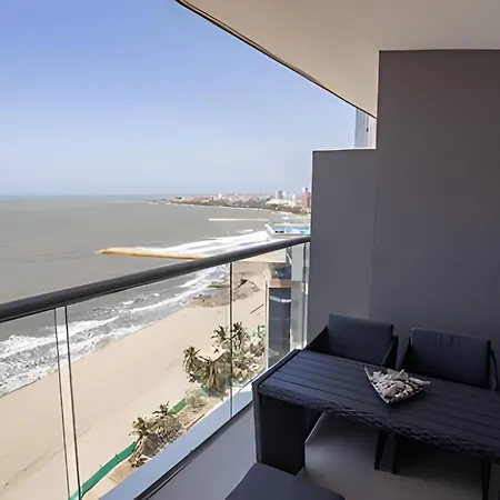 Lujoso Apto De 1 En Piso 14-morros Apartment Cartagena