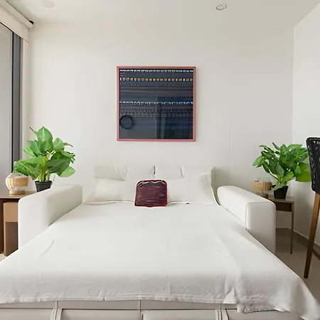 Lujoso Apto De 1 Habitación En Piso 14-morros Apartamento *