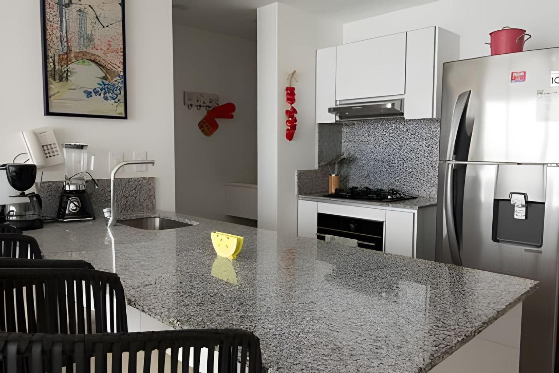 Lujoso Apto De 1 En Piso 14-morros Cartagena