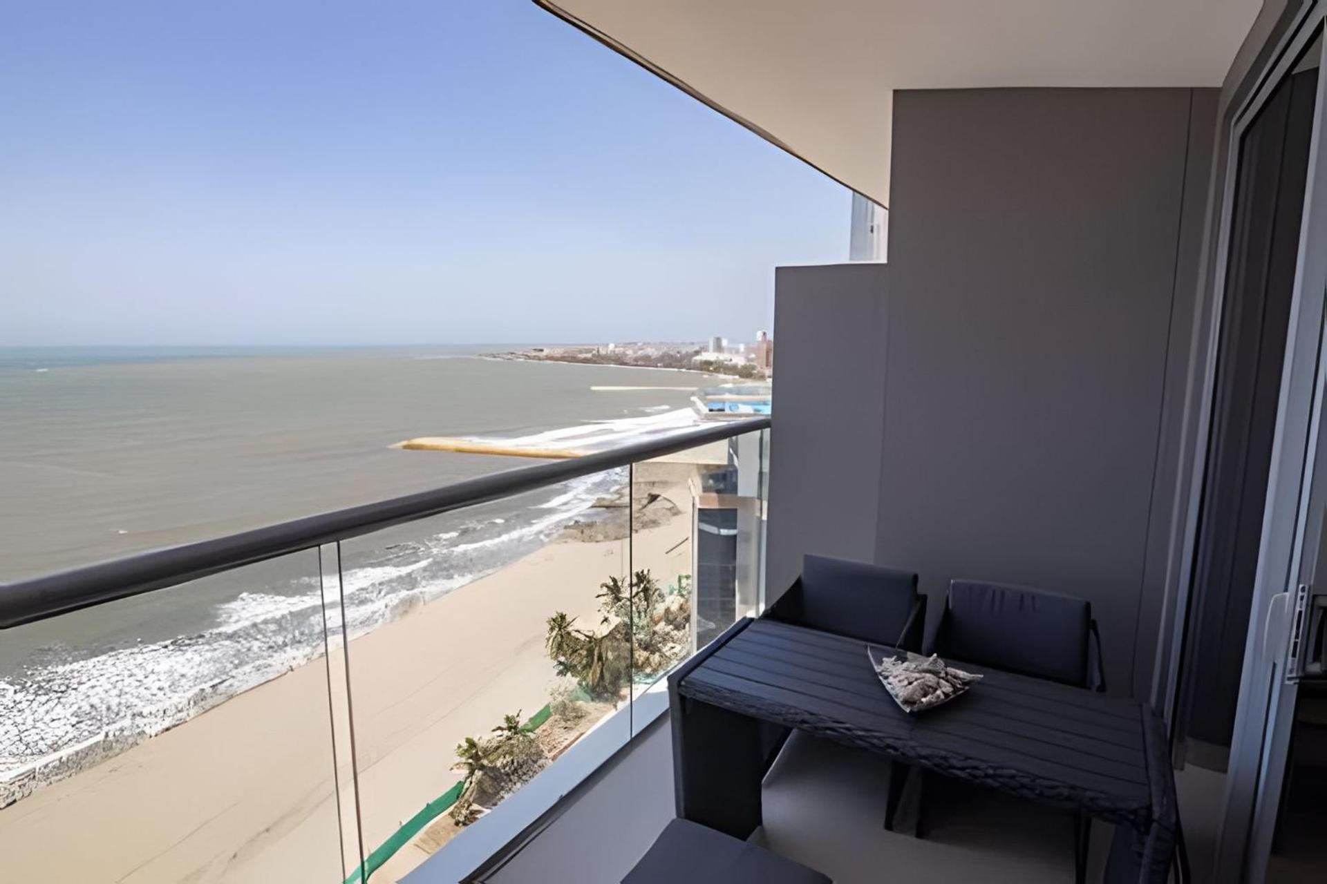 Lujoso Apto De 1 En Piso 14-morros Apartment Cartagena